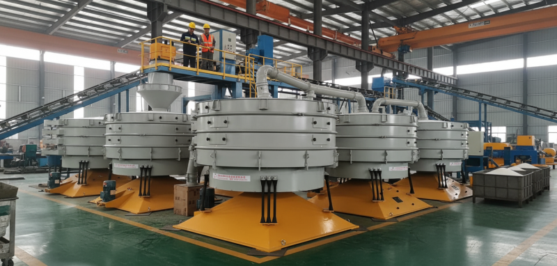 PVC粉末又“抱團(tuán)”停機(jī)？銀星圓形搖擺篩一招破解，效率提升超60%