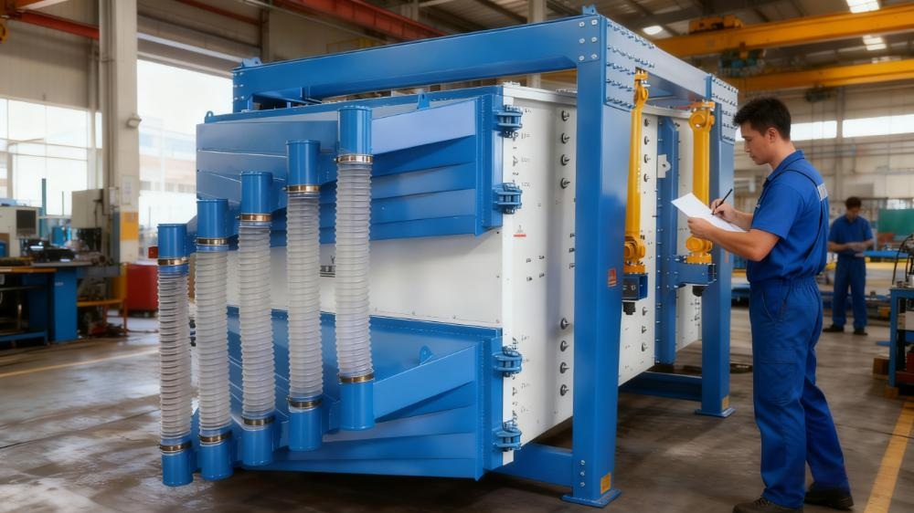 方形搖擺篩總“掉鏈子”？銀星3步保養(yǎng)法，石英砂篩分年省60%成本！